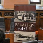Tramfeest 150 jaar tram in Gent.